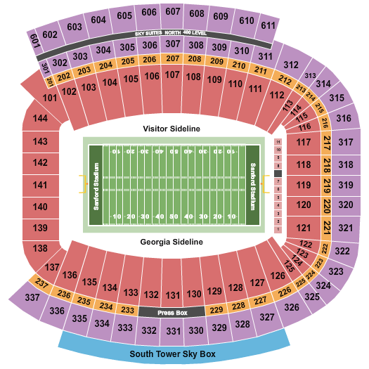 Uga Coliseum Seating Chart